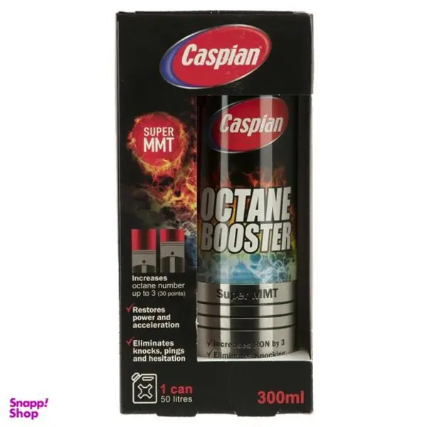 اکتان بوستر کاسپین مدل SUPER MMT حجم 300 میلی لیتر بسته 12 عددی