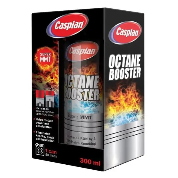 اکتان بوستر کاسپین مدل SUPER MMT حجم 300 میلی لیتر بسته 12 عددی