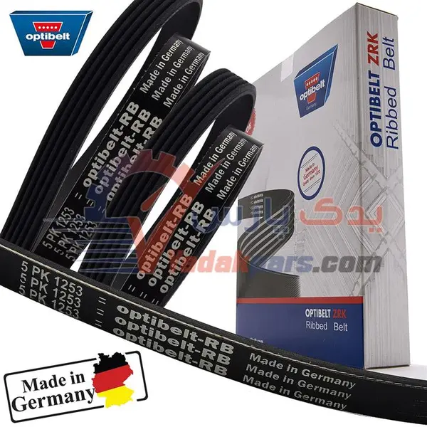 تسمه کولر هیدرولیک پژو پارسtu5 /پژو۴۰۵ SLX برند اپتی بلت - 3