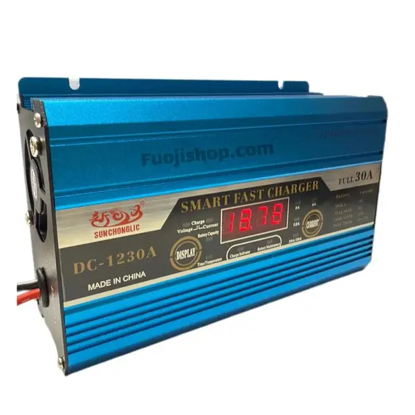 شارژر هوشمند باتری خودرو  30 آمپر سانچونگلیک مدل DC-1230A شارژر هوشمند باتری خودرو  30 آمپر سانچونگلیک مدل DC-1230A