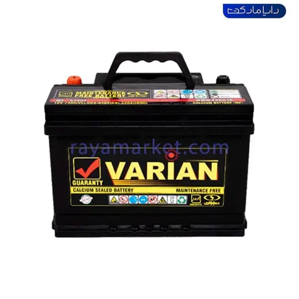 باتری اتمی خودرو صبا باتری مدل 50 آمپر واریان - 4