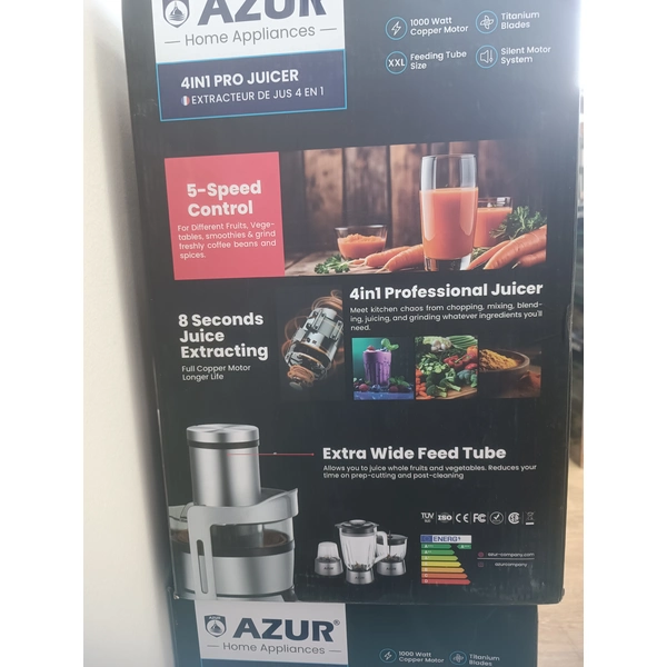 آب میوه گیری ۴ کاره آزور مدل az-225jb