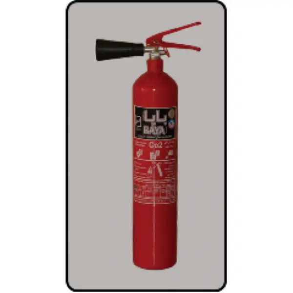 کپسول آتشنشانی CO2 دژ ظرفیت 3 کیلوگرمی