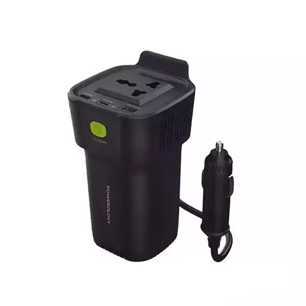 مبدل برق خودرو پاورولوجی مدل POWER INVERTER 150W P150INVBK - 3