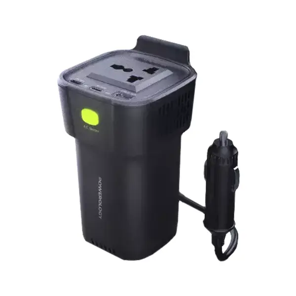 مبدل برق خودرو پاورولوجی مدل POWER INVERTER 150W P150INVBK - 2