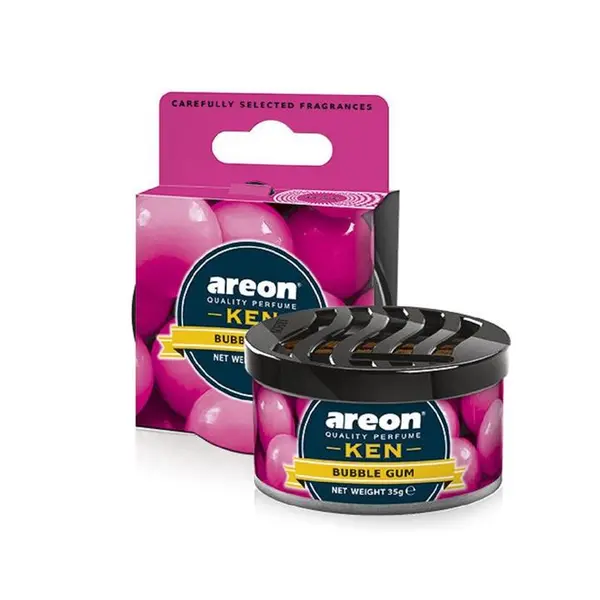 خوشبو کننده خودرو آرئون مدل Ken با رایحه Bubble Gum خوشبو کننده خودرو آرئون مدل Ken با رایحه Bubble Gum