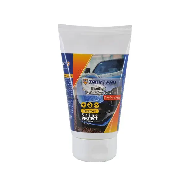 پولیش شفاف کننده چراغ خودرو تام کلین مدل TC-RH120N72