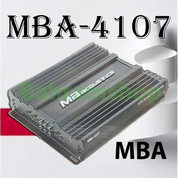 آمپلی فایر ام بی آکوستیک مدل 4107 MBA - 3