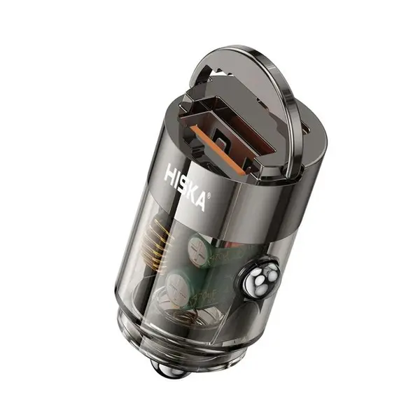 شارژر فندکی 63 وات هیسکا مدل HCC-317 - 2