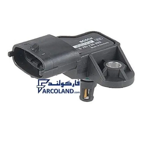 سنسور مپ اصل آلمان بوش BOSCH مدل BG816 مناسب برای پژو 405 با لیبل ایساکو | سنسور فشار هوا و دما - 2