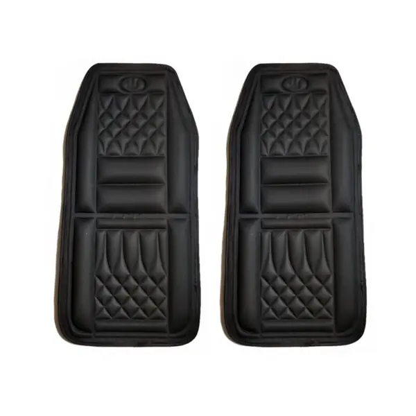 پشتی طبی صندلی خودرو مدل عرقگیر طرح Diamond کد L330 مجموعه 2 عددی