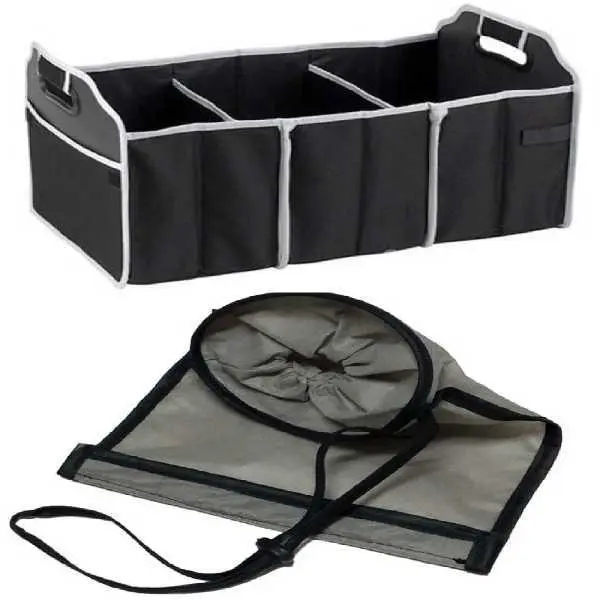 کیف نظم دهنده صندوق عقب خودرو مدل H34 به همراه سطل زباله - 2