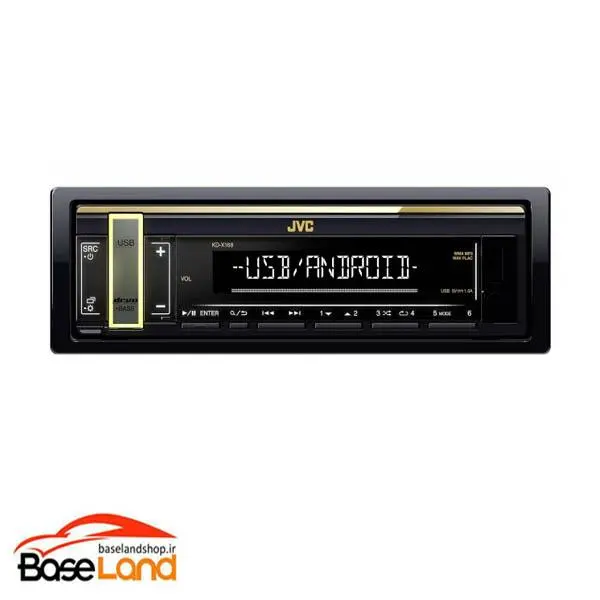 JVC KD-X168M پخش جی وی سی مدل 