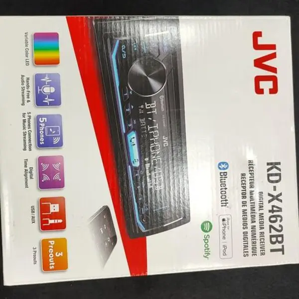 پخش جی وی سی مدل KD-X462BT