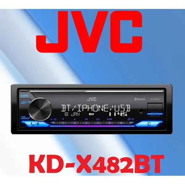 پخش جی وی سی مدل KD-X482BT