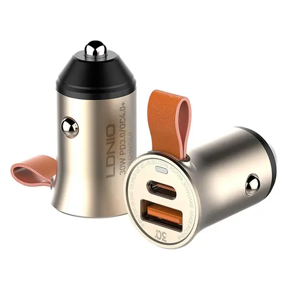 شارژر فندکی فست ال دینیو +LDNIO C509Q USB-C PD_QC4 - 6