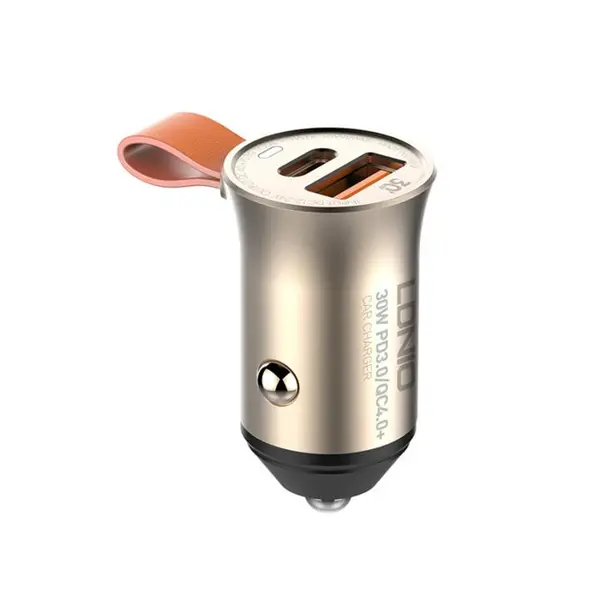 شارژر فندکی فست ال دینیو +LDNIO C509Q USB-C PD_QC4 - 2