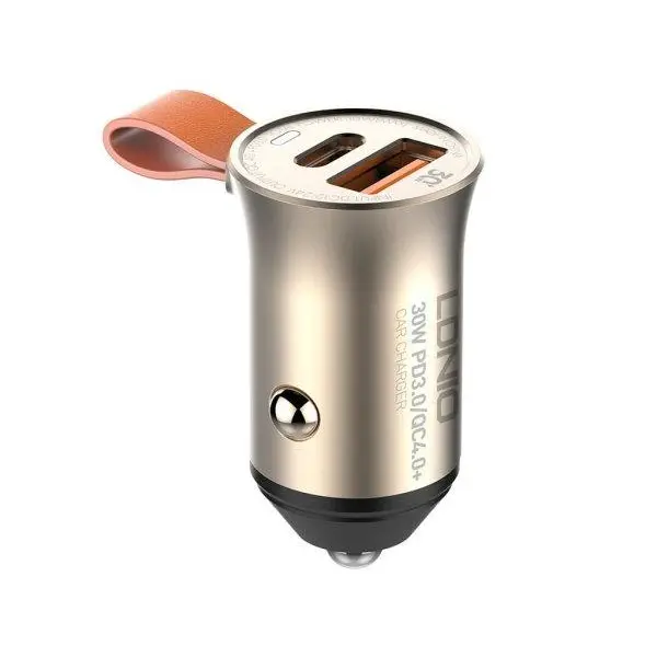 شارژر فندکی فست ال دینیو +LDNIO C509Q USB-C PD_QC4 - 5