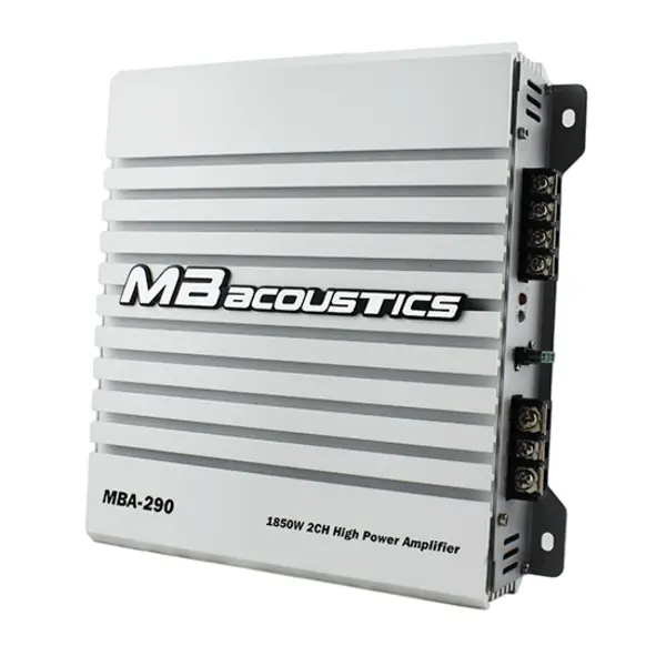 MBA 290 آمپلی فایر خودرو دوکانال شرکت ام بی آکوستیک - 6