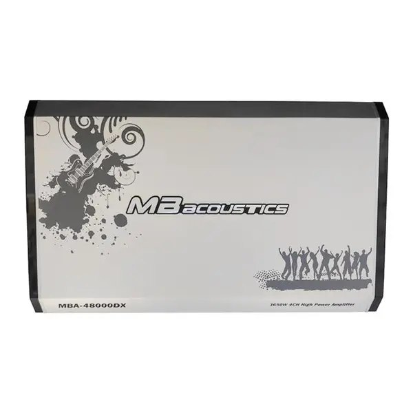 آمپلی فایر خودرو ام بی آکوستیک مدل MBA-48000DX - 5