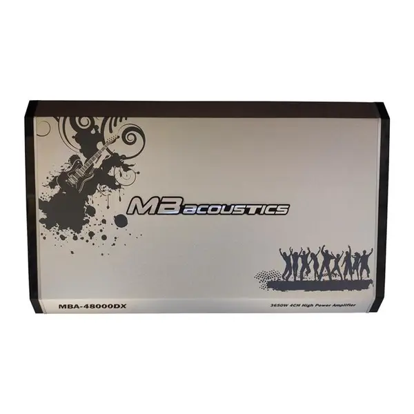 آمپلی فایر خودرو ام بی آکوستیک مدل MBA-48000DX - 2
