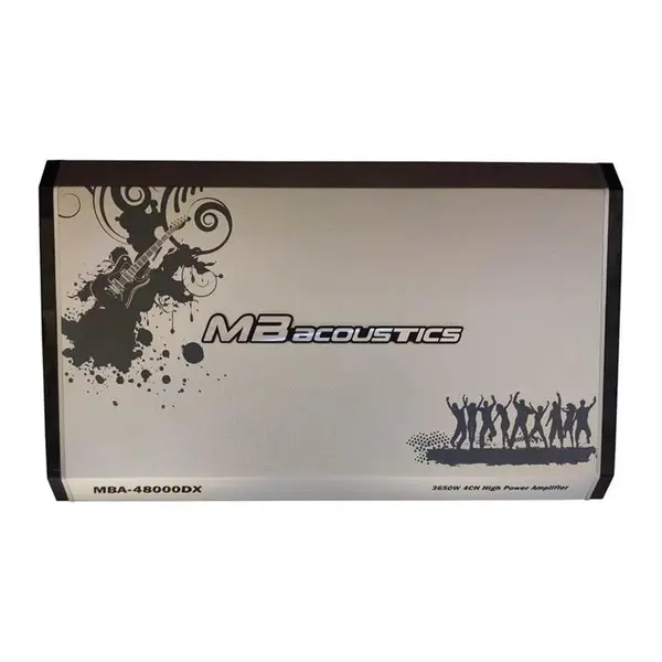 آمپلی فایر خودرو ام بی آکوستیک مدل MBA-48000DX - 3