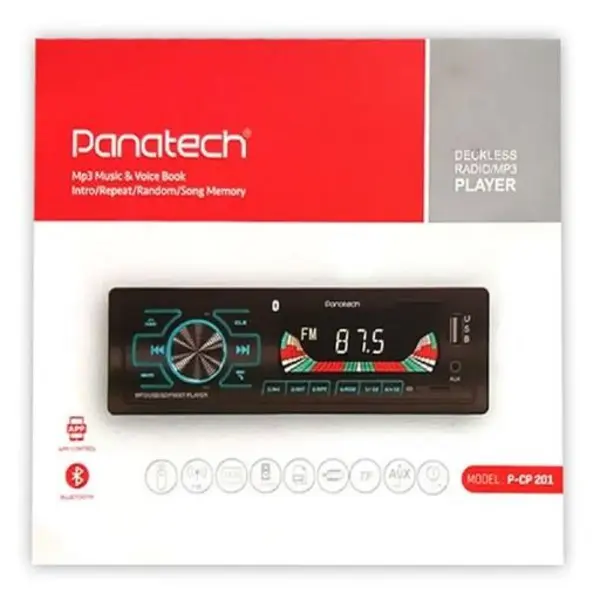 ضبط ماشین بلوتوثی Panatech مدل P-CP 201 - 2