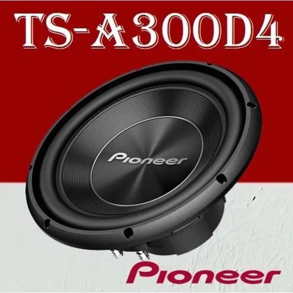 ساب ووفر خودرو پایونیر مدل TS-A300D4