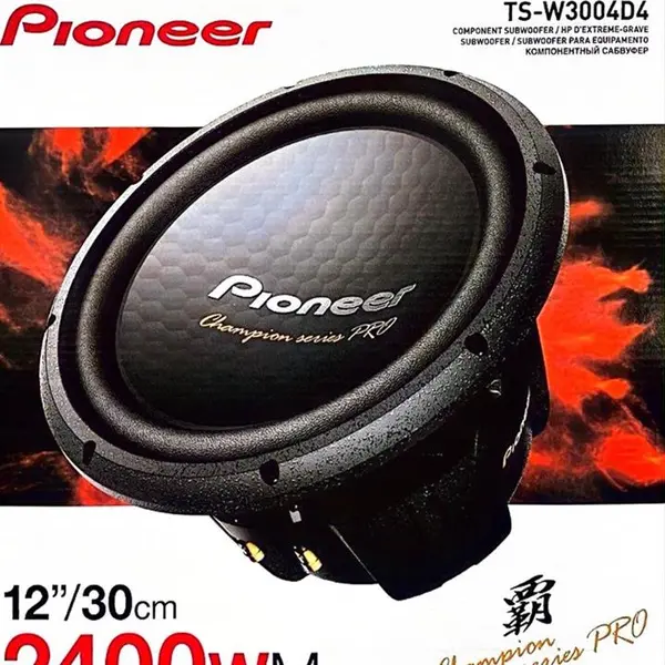 ساب ووفر خودرو پایونیر مدل TS-W3004D4