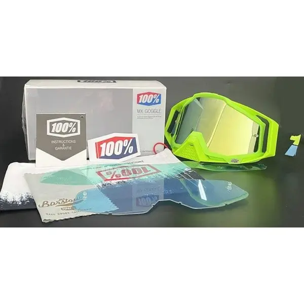 عینک موتور سواری 100 درصد مدل MX GOGGLE - 4