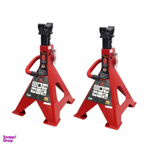 خرک خودرو سامکو مدل دنده ای کد YP-6000KG ظرفیت 6 تن مجموعه 2 عددی - 4