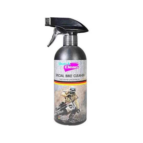 اسپری تمیز کننده موتور سیکلت کوئیک کلین کد 9238 حجم 450 میلی لیتر - 3