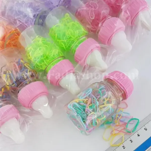 کش مو دخترانه مدل چهل گیس طرح شیشه شیر