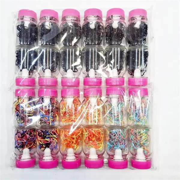 کش مو دخترانه مدل چهل گیس طرح شیشه شیر