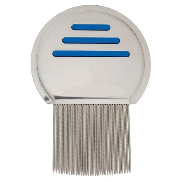 شانه ضد شپش  مدل  تمام استیل   پاک کننده  تخم  شپش