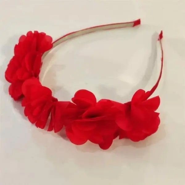 تل مو دخترانه مدل گل رز