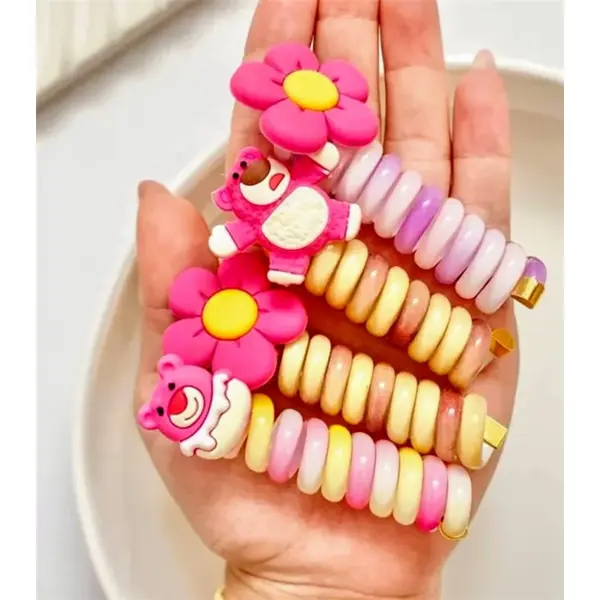 کش موی سیم تلفنی تک عددی