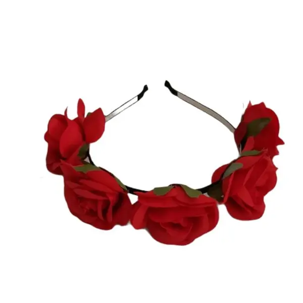 تل مو دخترانه مدل گل رز