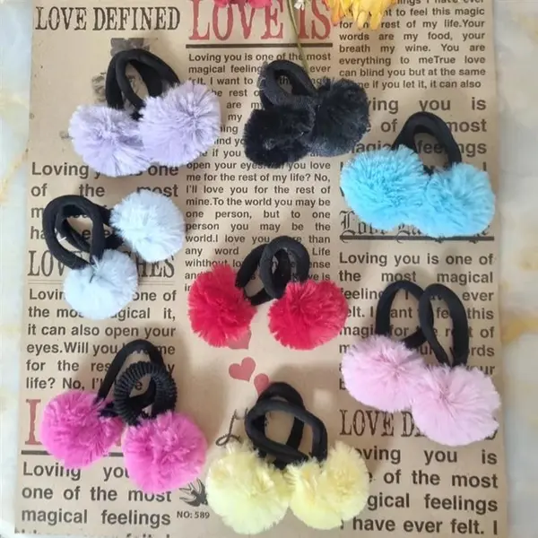 کش مو خز توپی