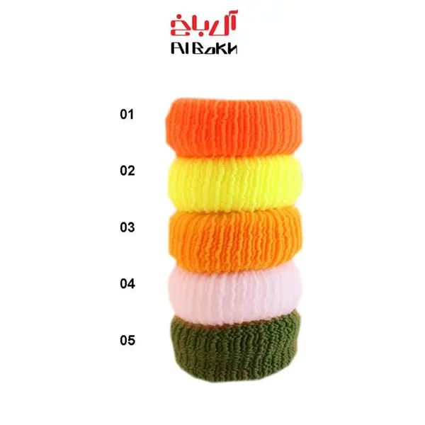 کش حوله ای رنگی