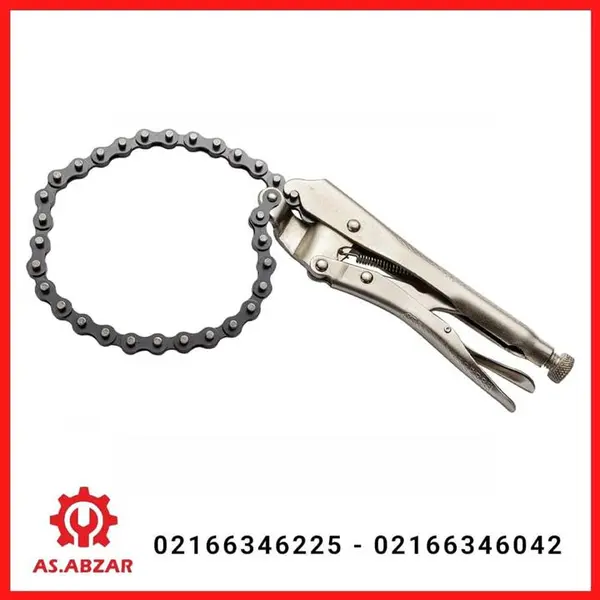 انبر قفلی زنجیری سایز 10 رونیکس کد 1442