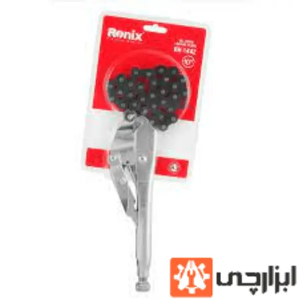 انبر قفلی زنجیری سایز 10 رونیکس مدل Ronix RH-1442 - 2