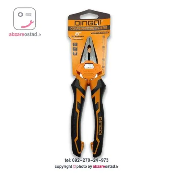 انبردست دینگشی مدل 21208 سایز 8 اینچ