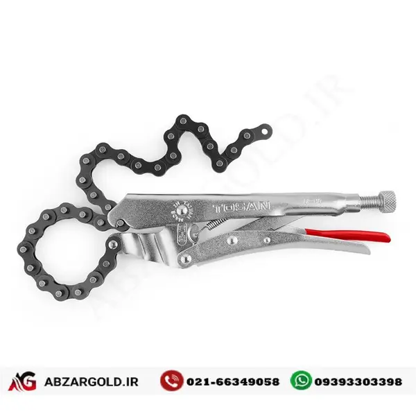 انبر قفلی 9  اینچ فیلتر بازکن زنجیری توسن T14-9CP