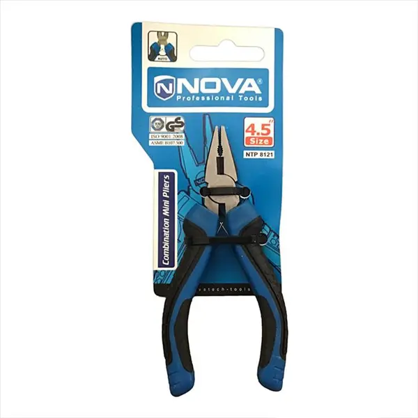 انبردست نووا مدل NTP 8121 سایز 4.5 اینچ