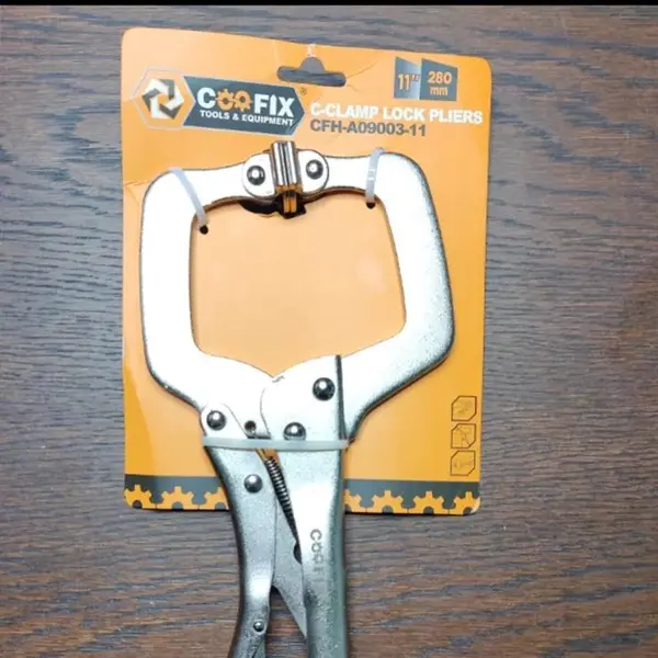 انبر قفلی ورق گیر فک لغلغه ای کوفیکس مدل SMT-11INCH سایز 11 اینچ