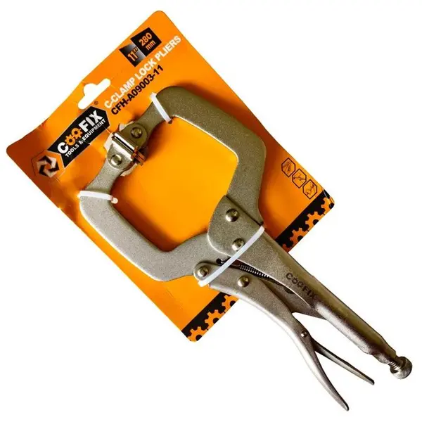 انبر قفلی ورق گیر فک لغلغه ای کوفیکس مدل SMT-11INCH سایز 11 اینچ