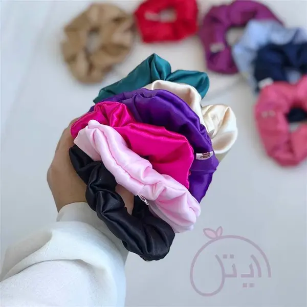 کش مو اسکرانچی ساتن کد tic02