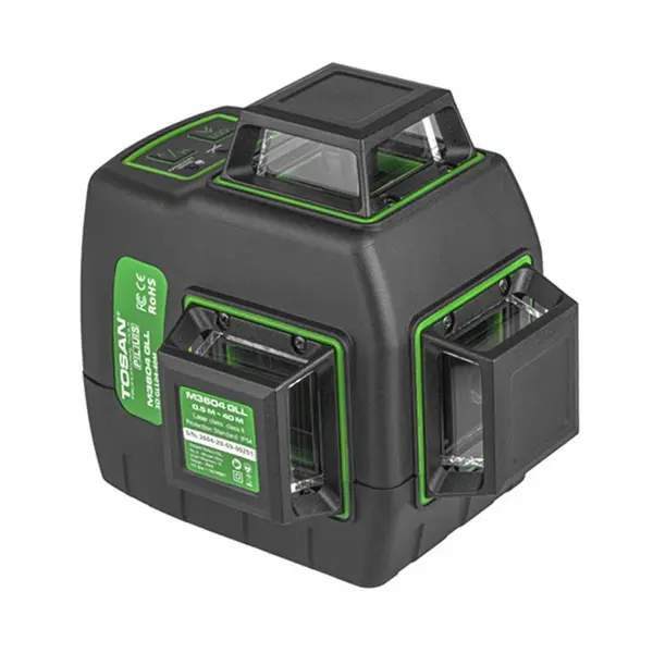 تراز لیزری سه خط نور سبز مدل M3604 GLL 3D توسن - 6