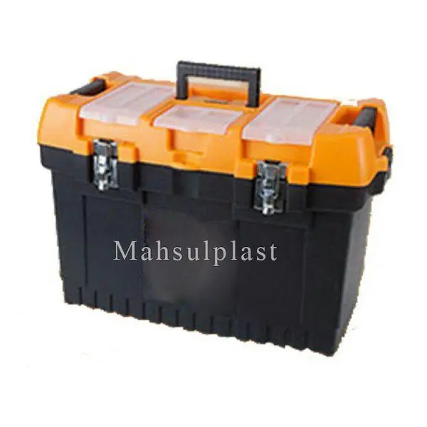 جعبه ابزار 22 اینج قفل فلزی به همراه اورگانایزر کد JMT22 مانو